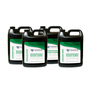 Vanguard™ Green Biodegradable Rotary Screw Compressor Oil - 4 GAL
